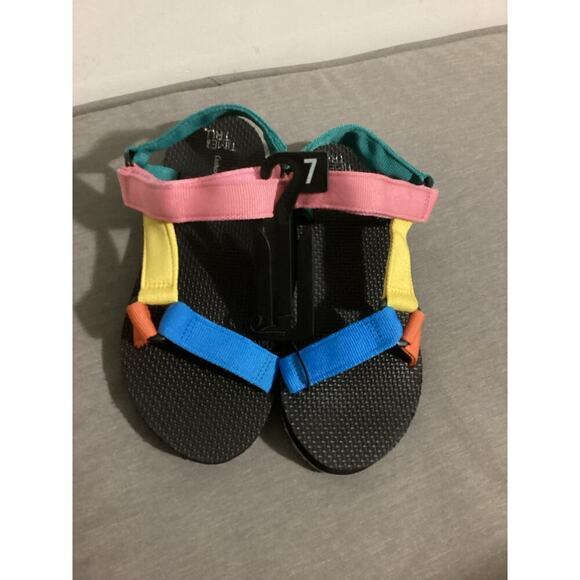 Time and tru multicolor nature sandals - Picture 1 of 2